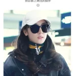 2021 새로운 패션 브랜드 디자이너 고양이 눈 선글라스 여성 남성 럭셔리 태양 안경 클래식 레트로 야외 남여 라운드 선글라스 - 이미지 3