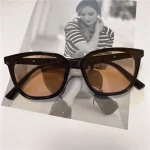 레트로 대형 프레임 선글라스 남성과 여성 자외선 차단 선글라스 - 이미지 5