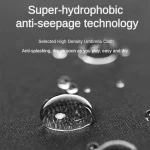 초대형 140CM 자동 접이식 우산, 남성과 여성 파라솔을 위한 방풍 강한 태양과 비 우산 강화 - 이미지 5