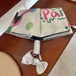 팬더 우산 자동 비 우산 여름과 비오는 날에 꼭 필요한 자외선 차단 컴팩트 휴대용 파라구아스 드 루비아 - 이미지 3