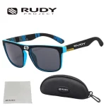 사이클링 선글라스 여성 남성 스포츠 안경 UV400 승마 안경 산악 자전거 도로 자전거 야외 렌즈 케이스 포함 - 이미지 3