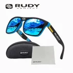 사이클링 선글라스 여성 남성 스포츠 안경 UV400 승마 안경 산악 자전거 도로 자전거 야외 렌즈 케이스 포함 - 이미지 5