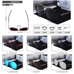 메르세데스 벤츠 E W212 W213 W205 AMG W177 V177 자동차 하이 엔드 럭셔리 남성 운전 편광 선글라스 눈부심 방지 드라이버 고글 - 이미지 5