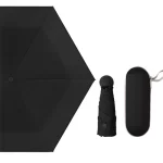유판 초소형 초경량 휴대용 3단 접이식 우산, 방풍 & 자외선 차단, 여행 필수 - 이미지 4