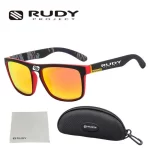 사이클링 선글라스 여성 남성 스포츠 안경 UV400 승마 안경 산악 자전거 도로 자전거 야외 렌즈 케이스 포함 - 이미지 4