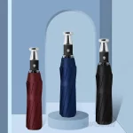 테슬라 모델 3 모델 Y 모델 S 모델 X 로드스터 자동차 자동 접이식 방풍 UV 자외선 차단 햇빛 가리개 우산 액세서리 - 이미지 3