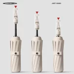 학생, 남성, 여성용 리바운드 우산을 방지하는 12개의 뼈 완전 자동 조인트, 비닐 파라솔, 대형 접이식 자외선 차단제 - 이미지 2