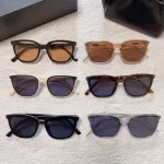 레트로 대형 프레임 선글라스 남성과 여성 자외선 차단 선글라스 - 이미지 2