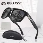 사이클링 선글라스 여성 남성 스포츠 안경 UV400 승마 안경 산악 자전거 도로 자전거 야외 렌즈 케이스 포함 - 이미지 2