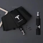 테슬라 모델 3 모델 Y 모델 S 모델 X 로드스터 자동차 자동 접이식 방풍 UV 자외선 차단 햇빛 가리개 우산 액세서리