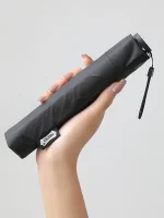 Parachase 연필 접는 UV 우산 탄소 섬유 안티 UV 여행 경량 태양 우산 방풍 휴대용 파라솔 우산