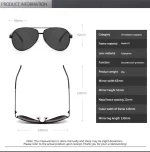 하이엔드 럭셔리 운전 편광 선글라스, 눈부심 방지 고글, 메르세데스 벤츠 AMG W205 W204 W212 GLC CLA C180 C300, 남녀공용 - 이미지 5