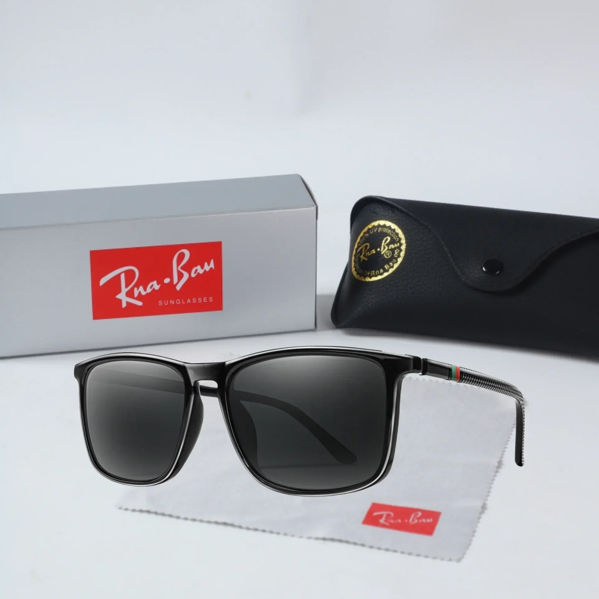 kf-S3ec3dca346e448d392bb256ef00c4ac3V 2025년 핫셀링 편광 선글라스 남성 사각 프레임 야외 운전 2025 여름 낚시 선글라스 남성 등산 - 이미지 1