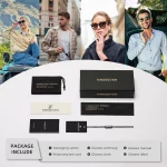 KINGSEVEN 파일럿 선글라스 편광 된 남자 패션 합금 얇은 프레임 안경 운전 여름 럭셔리 브랜드 여성 안경 UV400 - 이미지 6