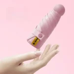 여성용 플랫 50% 할인 자외선 차단 파라솔 자외선 차단 햇볕이 잘 드는 비오는 이중 용도 포켓 우산 휴대용 양산 우산 - 이미지 3