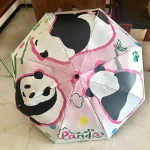 팬더 우산 자동 비 우산 여름과 비오는 날에 꼭 필요한 자외선 차단 컴팩트 휴대용 파라구아스 드 루비아 - 이미지 5