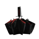 휴대용 3 배 안티 UV 태양 우산 일본 Katana 검 표백제 Kurosaki Ichigo Roronoa Zoro 파라솔 방수 방풍 - 이미지 4