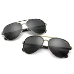 아우디 하이엔드 럭셔리 남성 운전 편광 선글라스, 브랜드 럭셔리 디자인 눈부심 방지, 남성 및 여성 드라이버 고글 신사 - 이미지 4