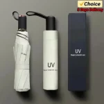 미니 우산 접는 안티 자외선 비 태양 우산 패션 휴대용 Windproof 빛 여성 남성 어린이 파라솔 우산