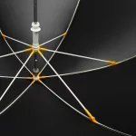 만화 UV 우산 긴 손 파라솔 키즈 태양 비 우산 반사 스트립 파라솔과 라운드 코너 보호 우산 - 이미지 5