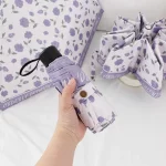 Fresh Flowers and Rain Dual-purpose Parasol Automatic Umbrella for Women with High-end Ultraviolet Sun Protection Sun Umbrella - 이미지 5