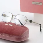 2025 뉴 미우 홈 스퀘어 선글라스 여성용, 럭셔리, 레트로, 트렌디한 감각, 유명 브랜드 선글라스, M 아웃도어 안경 - 이미지 6