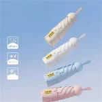 휴대용 미니 태양 우산, 자외선 차단 캡슐 파라솔, 상자 포함, UV 접이식 포켓 우산, 6 리브