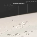 1pc 방풍 접이식 자동 우산 비 블랙 코팅 12 뼈 파라솔 비 자동 럭셔리 큰 방풍 우산 - 이미지 4