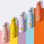 휴대용 미니 태양 우산, 자외선 차단 캡슐 파라솔, 상자 포함, UV 접이식 포켓 우산, 6 리브 - 이미지 3