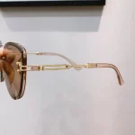 남녀공용 패션 고양이 눈 선글라스, 브랜드 디자이너, 야외 쉐이드, 여성용 그라데이션 금속 프레임 선글라스, UV400 - 이미지 5