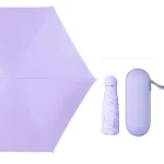 유판 초소형 초경량 휴대용 3단 접이식 우산, 방풍 & 자외선 차단, 여행 필수 - 이미지 6