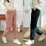 모렉스 여성 코듀로이 카고 조거 팬츠 플리스 기모 트레이닝 바지 342