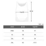 [콜라에스](3매세트)여성 순면 끈나시/한국 국내산/고품질 - 이미지 5