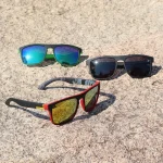 [오늘출발] 편광 렌즈 미러 아시안핏 선글라스 네온 남성 남자 안경 빅사이즈 고글 스포츠 썬그라스 썬글라스 선그라스 항공 전술 운전용