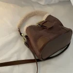 [1015MK]트리샤 무스탕 미니백 여성 미니백 - 이미지 2