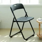 이지라이프 등받이 접이식 사각 의자 간이 보조 폴딩 체어 사무용 가정용 (새제품) - 이미지 2