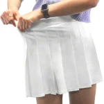 여성골프치마바지 빅사이즈 스커트 A라인 플리츠 테니스치마 - 이미지 6