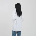 여성 빅사이즈 캐쥬얼 여름 커플 오버핏 레터링 캐릭터 박스 롱 반팔 티셔츠 99 - 이미지 4