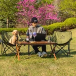 (LETO) 레토 경량 접이식 캠핑의자 2개 세트 컴포트 체어 LCP-CL04 1+1 - 이미지 4