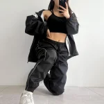 여성 파워부스터 땀복 런닝 다이어트 기능성 바람막이 트레이닝 집업 - 이미지 6