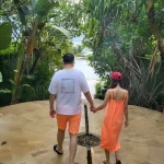 [국내 제작] 아토미 끈 원피스 여성 여름 뷔스티에 캐주얼 원피스 - 이미지 6