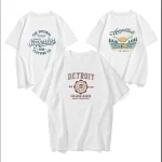 베이직 여성 반팔티셔츠 면100% 여름 빅사이즈 흰티 라운드 면티셔츠 - 이미지 5