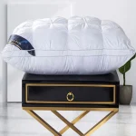 5성급 호텔 베개 목 편안한 숙면 퀼팅 베개 세탁기 사용 가능 - 이미지 2