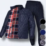 macci(마찌) 남여공용 최고급형 전체 기모 안감 깔깔이 세트(패딩 점퍼+패딩 바지 상하의 세트 구성) (정품)