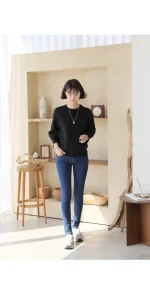 스포티한 슬림핏 스키니 데님팬츠 S~2XL 빠른배송 - 이미지 3