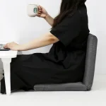 이지라이프 편안한 사각 등받이 6단 각도 조절 휴대용 좌식 의자 리클라이너 폴딩 체어 - 이미지 5