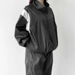 여성 파워부스터 땀복 런닝 다이어트 기능성 바람막이 트레이닝 집업 - 이미지 5