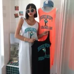 [국내 제작] 아토미 끈 원피스 여성 여름 뷔스티에 캐주얼 원피스