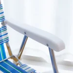 생활방수 벨트형 폴딩체어 캠핑의자 등받이 야외 휴대용 접이식 의자 - 이미지 5