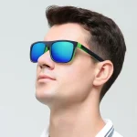 [오늘출발] 편광 렌즈 미러 아시안핏 선글라스 네온 남성 남자 안경 빅사이즈 고글 스포츠 썬그라스 썬글라스 선그라스 항공 전술 운전용 - 이미지 3